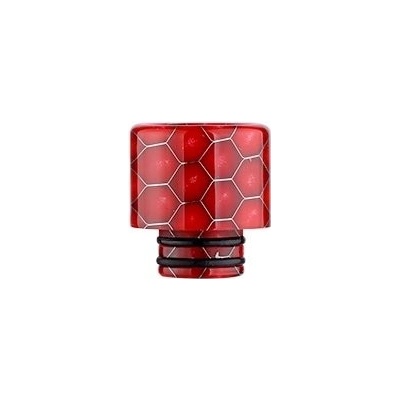Tobeco Resin Drip Tip 510 snake V2 Červená
