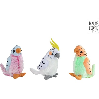 Take Me Home papagáj mix variantov či farieb 20 cm