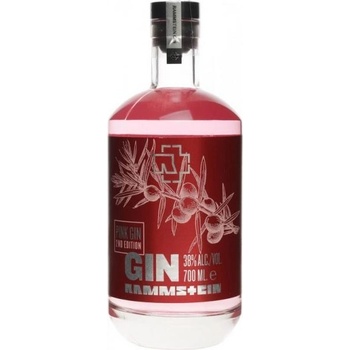 Rammstein Pink Gin Version 2 38% 0.7 L (čistá fľaša)