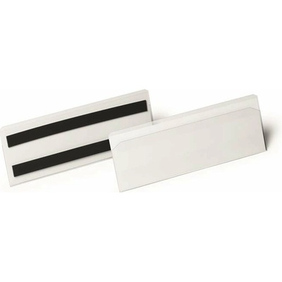 Logistické vrecko, magnetické, 1 2 A5, hotizontálne, DURABLE HARD COVER, priehľadné
