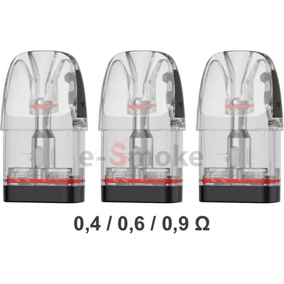 Uwell Caliburn G4 GPP cartridge, 0,9 ohm 3 ks