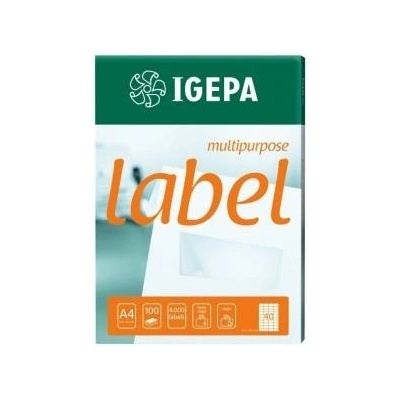 Igepa Group Mondi A4 IGEPA LABELS 210 X 148 MM WHITE (100)