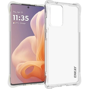 Motorola Moto G85 5G Удароустойчив ENKAY Силиконов Калъф и Протектор