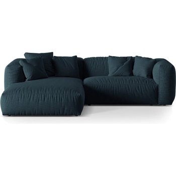 Micadoni Тъмносин модулен ъглов диван (ляв ъгъл) Martina - Micadoni Home (MIC_LC_S_169_F1_MARTINA3)