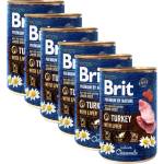Brit Консерва Brit premium by Nature Junior Турция и Черен дроб 6 x 400 г