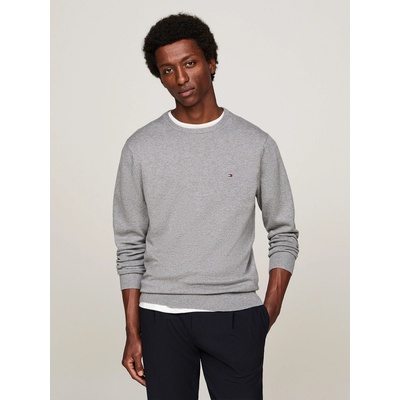 Tommy Hilfiger pánský svetr MW0MW14748 šedý – Sleviste.cz
