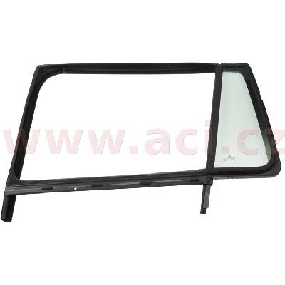 5/11- boční pevné sklo zd. dveří s těsněním, zelené (Kombi) ORIGINÁL, L ACI SQ 1Z9845209N