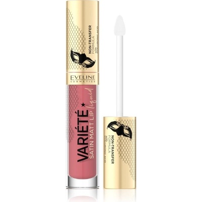 Eveline Cosmetics Variété tekutá rtěnka s matným finišem 05 Peach Mousse 4,5 ml