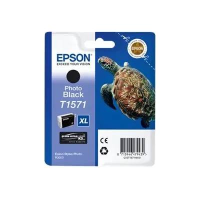 Epson Консуматив, Epson T1571 Photo Black for Epson Stylus Photo R3000 (C13T15714010)