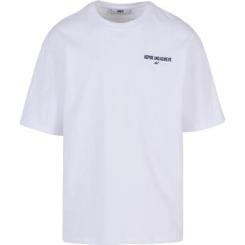 DEF pánské triko DFTS258 BRIGHT WHITE