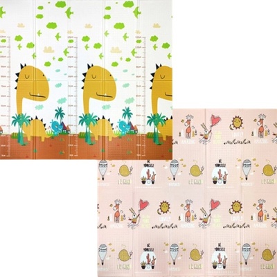 Sonne Двустранно килимче за игра Sonne - Dino/Summer, 180 х 200 х 1 cm (Sonne361)