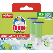 Duck WC blok Fresh Discs Limetka 2 x 36 ml