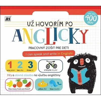 Kreatívna knižka JM Už hovorím po anglicky