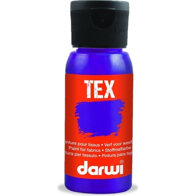 Darwi TEX Farba na textil 100050900 fialová 50 ml