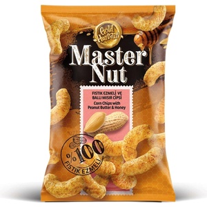 Gold Harvest Master Nut Царевичен снакс Мед и Фъстъчено масло 90г