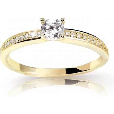 Cutie Diamonds prsten ze žlutého zlata s diamanty DZ6713 2523 10 X 1