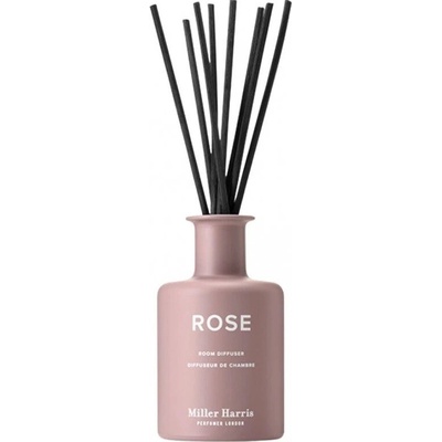 Miller Harris Rose vonný difuzér s tyčinkami 150 ml
