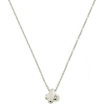 Cara Diamanti Дамско колие от бяло злато с диамант Cara Diamanti CLN1530W (CLN1530W)