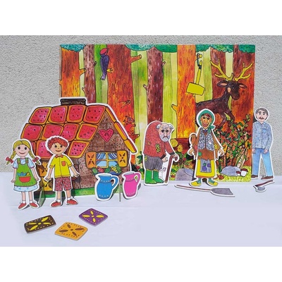 Marionetino Loutková pohádka bez tyček Perníková chaloupka – Zboží Dáma