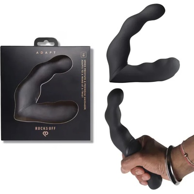 Простатен и анален вибратор, въртяща дръжка, 19, 2см. - Adapt Vibrator (ROCKS00469)