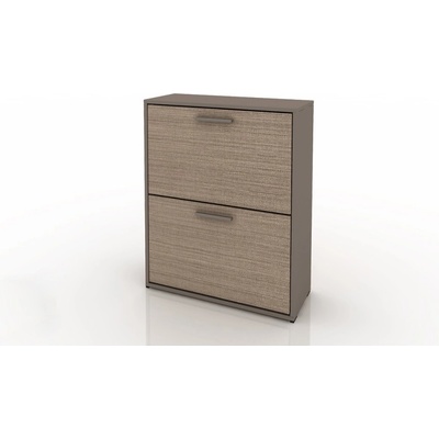 Bogdan Furniture I Шкаф за обувки Mod 4092, Лате/Мока