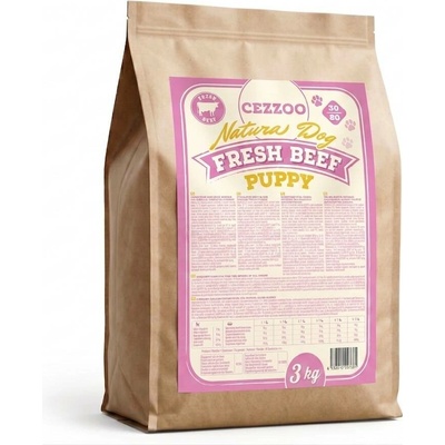 CEZZOO Natura Dog Fresh Puppy hovězí 3 kg