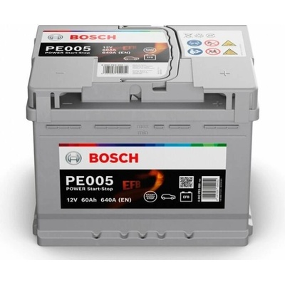 Bosch 60Ah 640A right+ (0092PE0050)