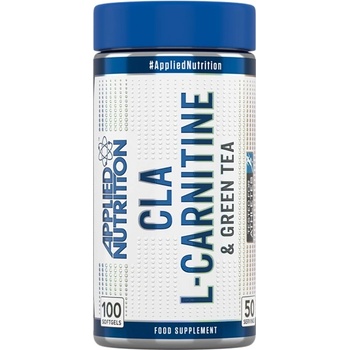 Image 1 of Applied Nutrition CLA, L-Carnitine and Green Tea [100 Гел капсули]