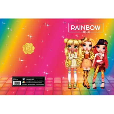 Astra Zošit tri riadky A5 Rainbow High