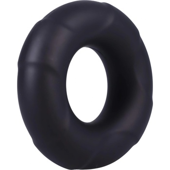 Doc Johnson C-Ring - силиконов пенис пръстен (черен)