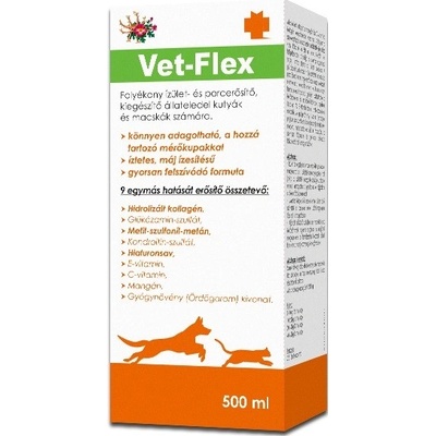 Vet-Flex roztok na posilňovanie kĺbov a chrupaviek 500 ml