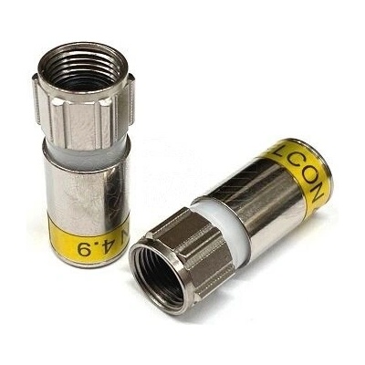Konektor F Cablecon F-6-TD RG6 4,9 , kompresný ,vodotesný
