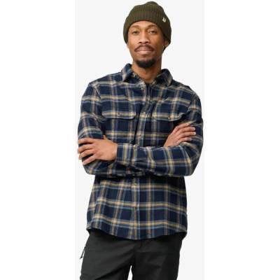 Fjallraven Övik heavy flanelová košile black/grey