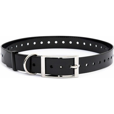 Dogtrace plastový obojok s okom čierny, 25 × 55 cm Náhradné príslušenstvo