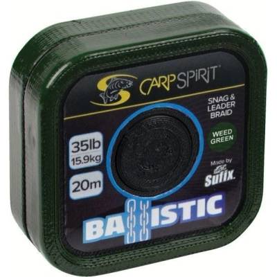 Carp Spirit šňůra Ballistic Camo Green 20m 35lb