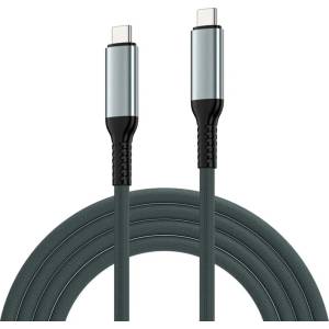 Ewent Кабел Ewent EC1072, от USB-C(м) към USB-C(м), 2m, 240W, черен (EC1072)