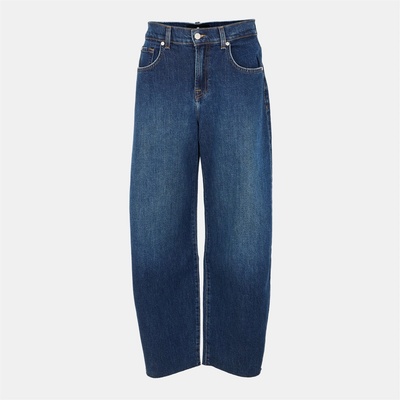 7 For All Mankind Дънки 7 For All Mankind Women's Bonnie Wide Leg Jeans - Dark Blue