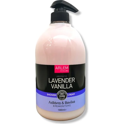 Arlem крем-душ гел, Лавандула и ванилия, 1000мл