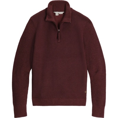 Royal Robbins Дамски вълнен пуловер Royal robbins Women's Westlands 1/4 Zip Merino jumper - Loganberry Htr - размер XL (105-6805-0314)