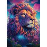 Schmidt Spiele - Puzzle Colorful Majesty Lion - 1 000 piese