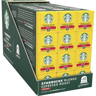 Starbucks by NESPRESSO Blonde Espresso Roast Decaf 12 x 10 kapslí