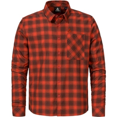 Schöffel Мъжка риза с копчета Schöffel Shirt Kleion Shirt - Dark Crabapple - размер 54 (EU) (033-2771-0315)