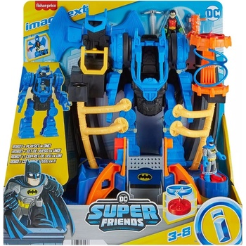 Mattel Imaginext DC Super Friends Batman Robo Command Center Playset - None