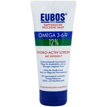 Eubos Sensitive Dry Skin Omega 3-6-9 12% tělový balzám pro posílení ochranné bariéry s dlouhotrvajícím hydratačním účinkem Hydro Activ Lotion (Defensil) 200 ml