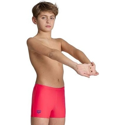 Arena Boys' Graphic Swim Shorts Chlapecké plavky red