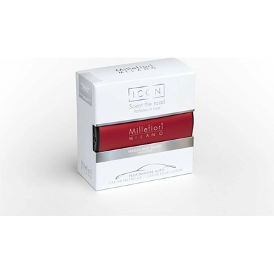 Millefiori Milano vanilla & wood Classic červená