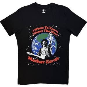 Jimi Hendrix Earth Day Black XL Риза (JHXTS40MB04)