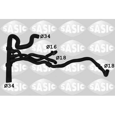 Hadica chladenia SASIC 3404202