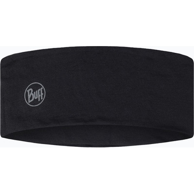 Čelenka Buff Merino Lightweight Headband - solid black
