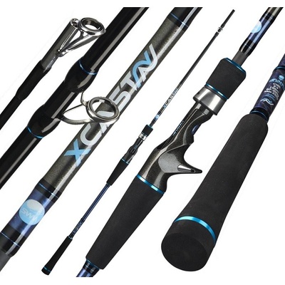 GUNKI X Cast Slow Jig C XXH 90-200 g 1,95 m 2 díly